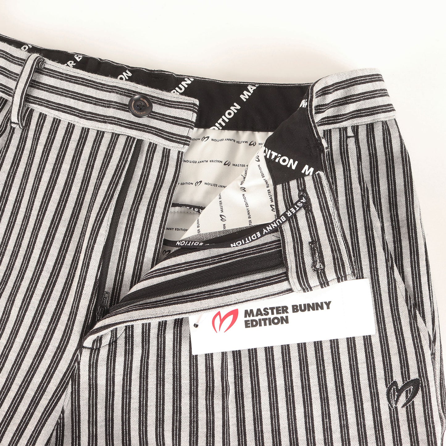 25SS ワンタック トリプルストライプ ストレッチ ショートパンツ (SHORT PANTS) / SAMPLE