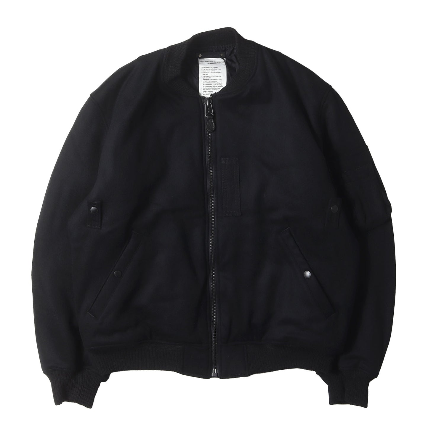 25AW メルトン ボンバージャケット (WOOL MELTON BOMBER JKT 2511-9001)