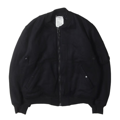 25AW メルトン ボンバージャケット (WOOL MELTON BOMBER JKT 2511-9001)