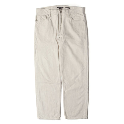 25SS ストレート コットンリネン デニムパンツ (Finn Straight-Fit Stretch Denim Jeans)