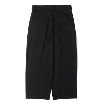 25SS ワンタック ワイドレッグ スラックス パンツ (Pleated Wide-Leg Pants CR5304HENP)