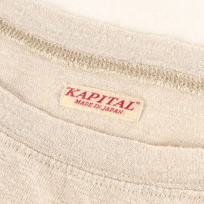 22SS バンダナプリントスリーブ オーバーサイズ ポケット Tシャツ (Linen Tenjiku Bandana HUGE)