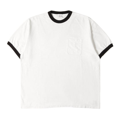 25SS ヴィンテージウォッシュ トリム ポケット Tシャツ (SD US Cotton Ringer Pocket T VW)