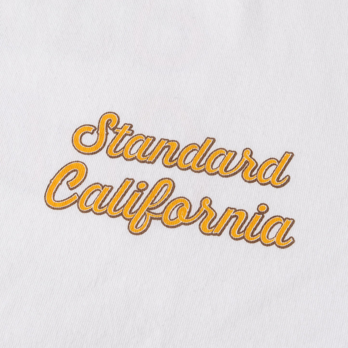25SS グラフィック ロゴ リンガーネック ロングスリーブ Tシャツ (SD US Cotton Script Logo Ringer Long Sleeve T)