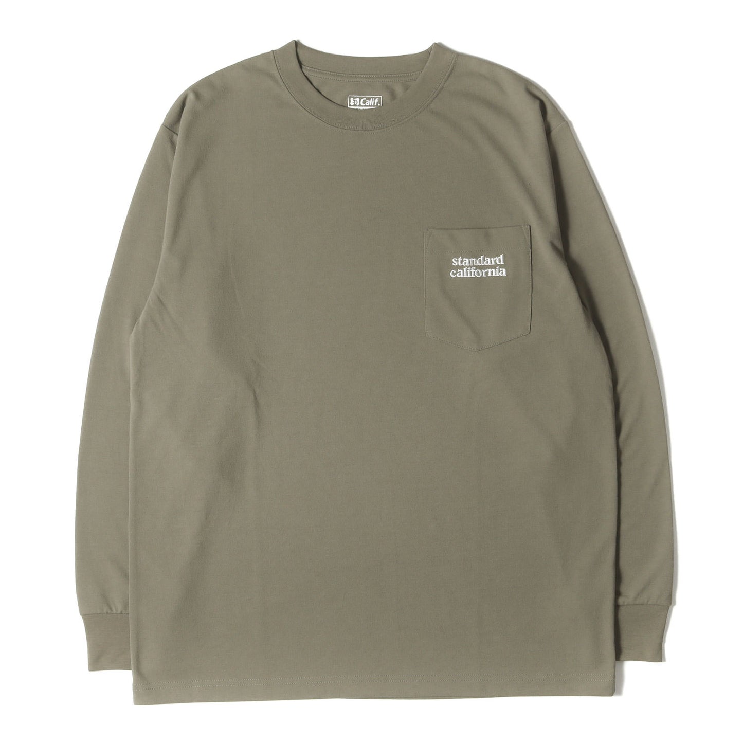 25SS テックドライ ロゴ刺繍 ポケット ロングスリーブ Tシャツ (SD Tech Dry Active Logo Pocket Long Sleeve T)
