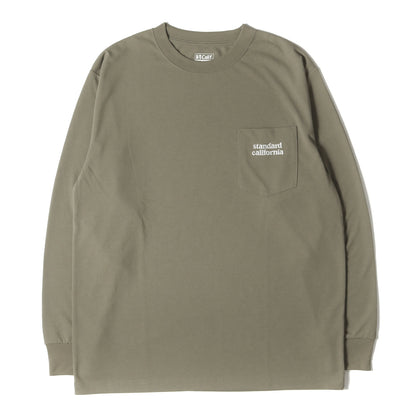 25SS テックドライ ロゴ刺繍 ポケット ロングスリーブ Tシャツ (SD Tech Dry Active Logo Pocket Long Sleeve T)