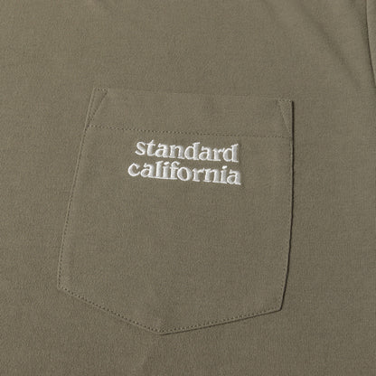 25SS テックドライ ロゴ刺繍 ポケット ロングスリーブ Tシャツ (SD Tech Dry Active Logo Pocket Long Sleeve T)