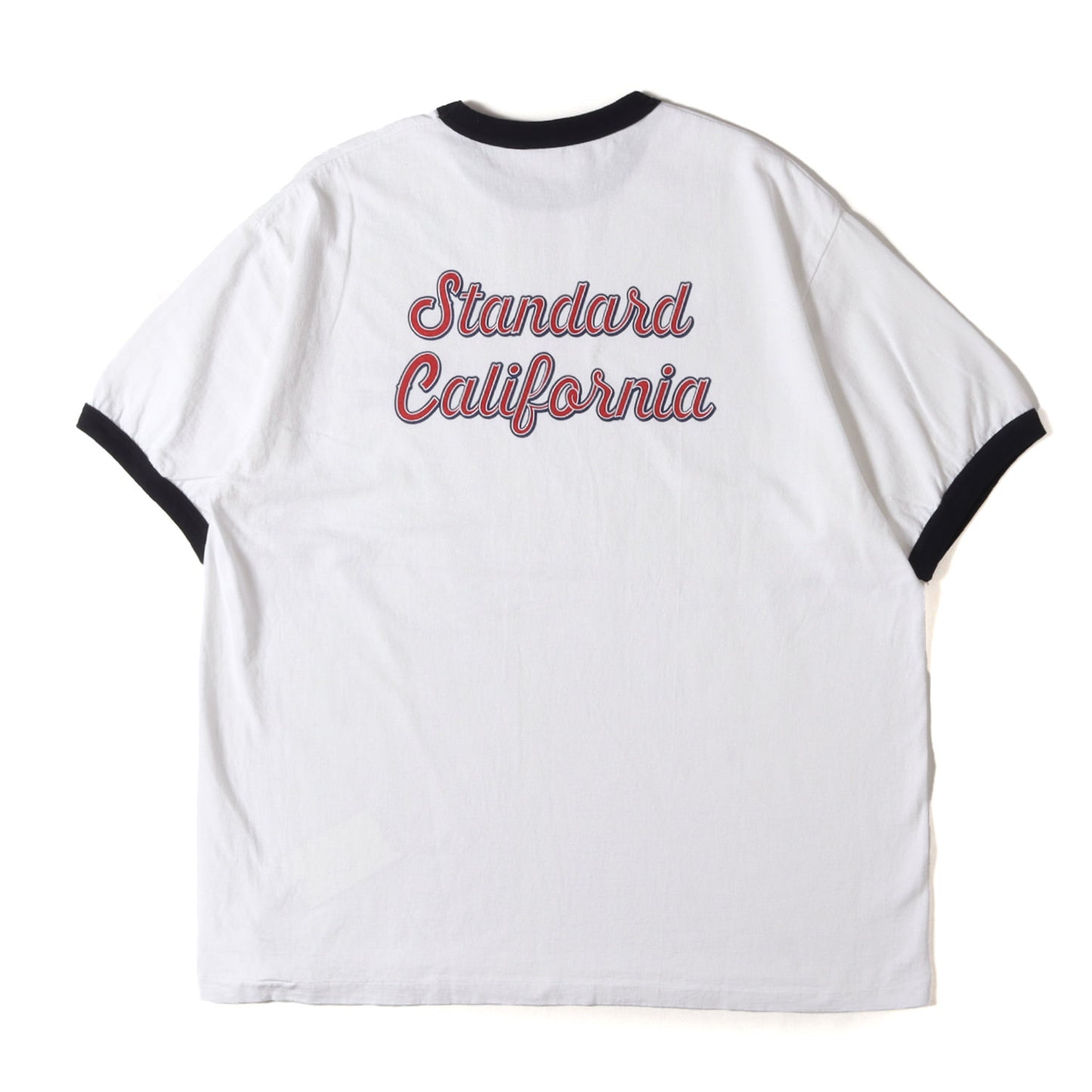 25SS スクリプト ロゴ リンガーネック トリム Tシャツ (SD US Cotton Script Logo Ringer T) / 著名人着用