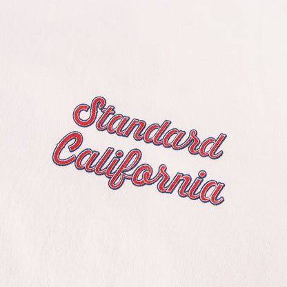 25SS スクリプト ロゴ リンガーネック トリム Tシャツ (SD US Cotton Script Logo Ringer T) / 著名人着用