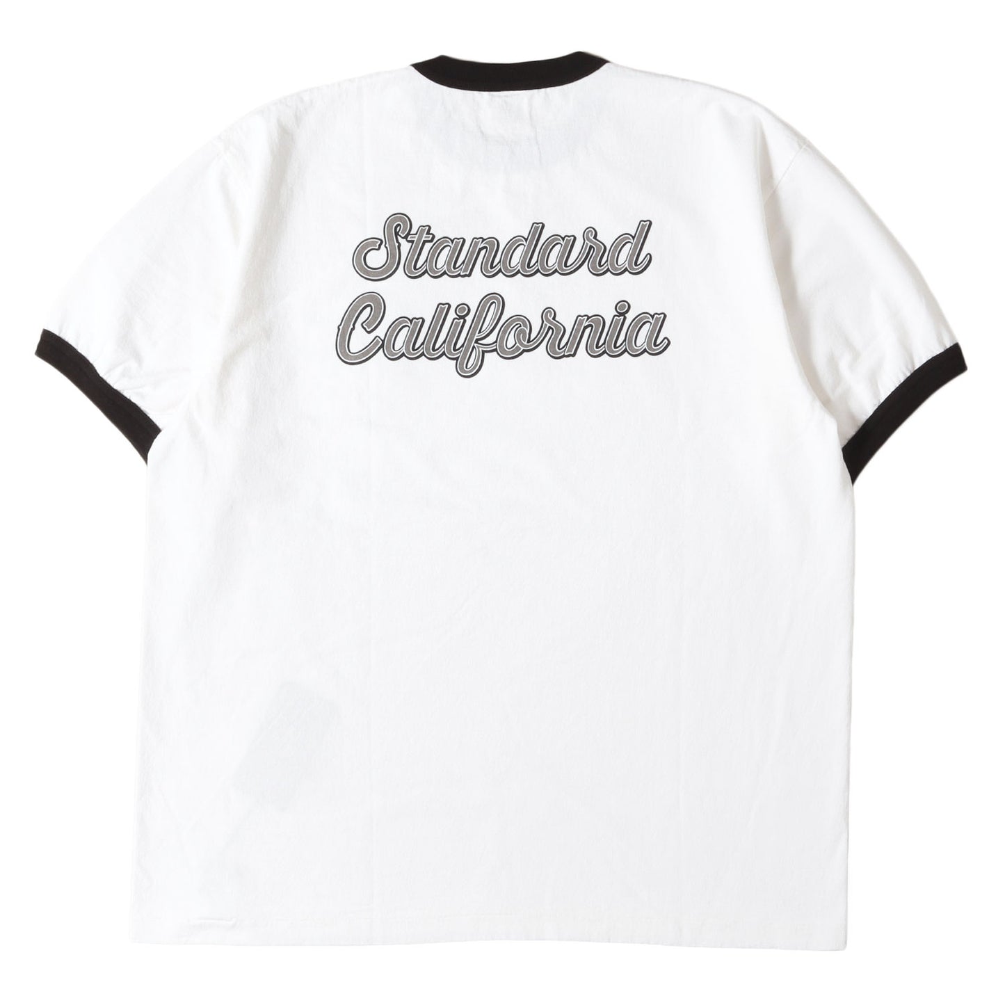 25SS スクリプト ロゴ リンガーネック トリム Tシャツ (SD US Cotton Script Logo Ringer T) / 著名人着用