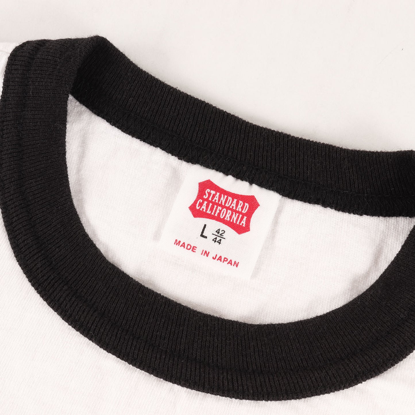 25SS スクリプト ロゴ リンガーネック トリム Tシャツ (SD US Cotton Script Logo Ringer T) / 著名人着用