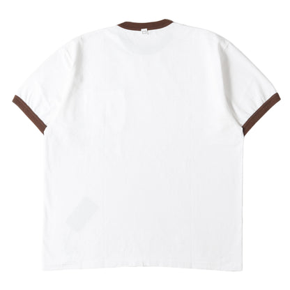 25SS ヴィンテージウォッシュ トリム ポケット Tシャツ (SD US Cotton Ringer Pocket T VW)