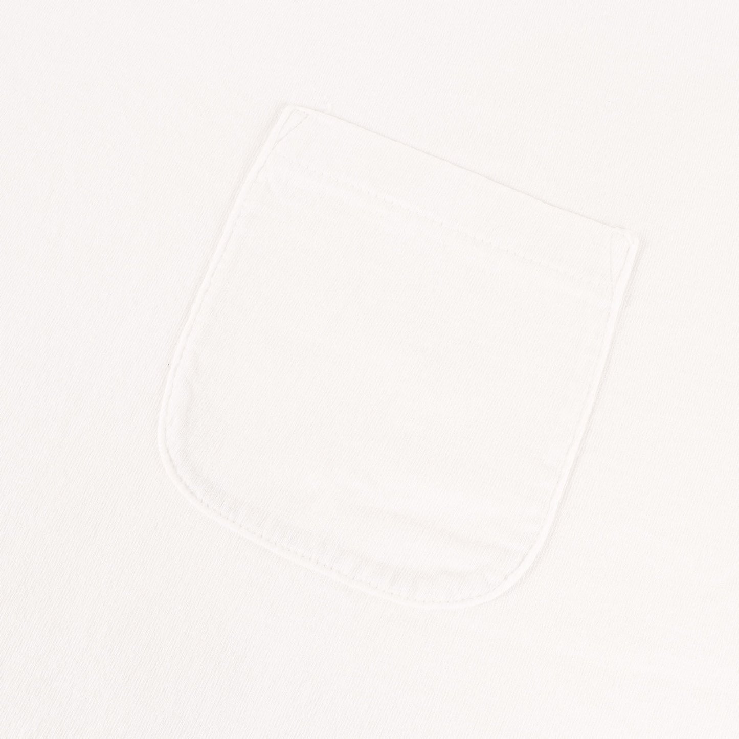 25SS ヴィンテージウォッシュ トリム ポケット Tシャツ (SD US Cotton Ringer Pocket T VW)