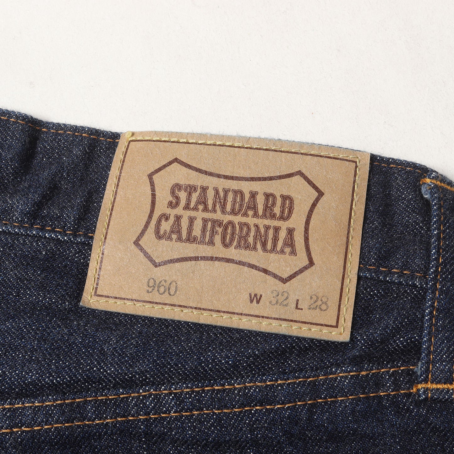 ワンウォッシュ 5ポケット デニム パンツ (SD 5P Denim Pants 960 One Wash) / ボタンフライ