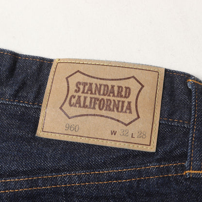 ワンウォッシュ 5ポケット デニム パンツ (SD 5P Denim Pants 960 One Wash) / ボタンフライ