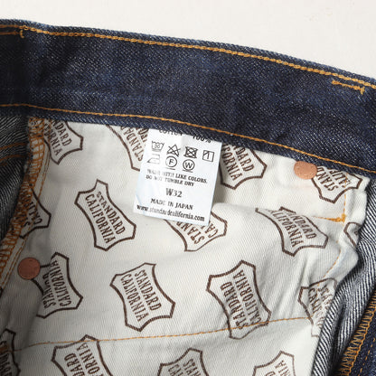 ワンウォッシュ 5ポケット デニム パンツ (SD 5P Denim Pants 960 One Wash) / ボタンフライ