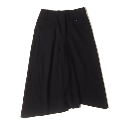 アシンメトリー ギャバジン パンツ (2119-555)