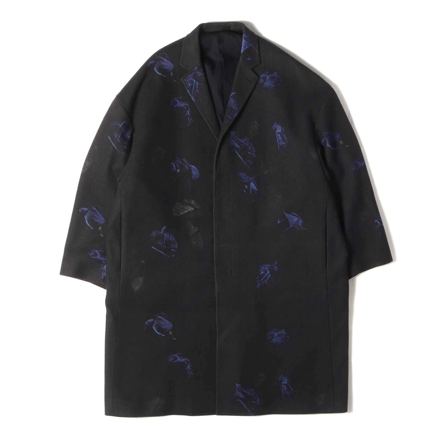 ローズ フォトグラフィック メルトン チェスターコート (MELTON ROSE PHOTO BIG COAT 2218-332)