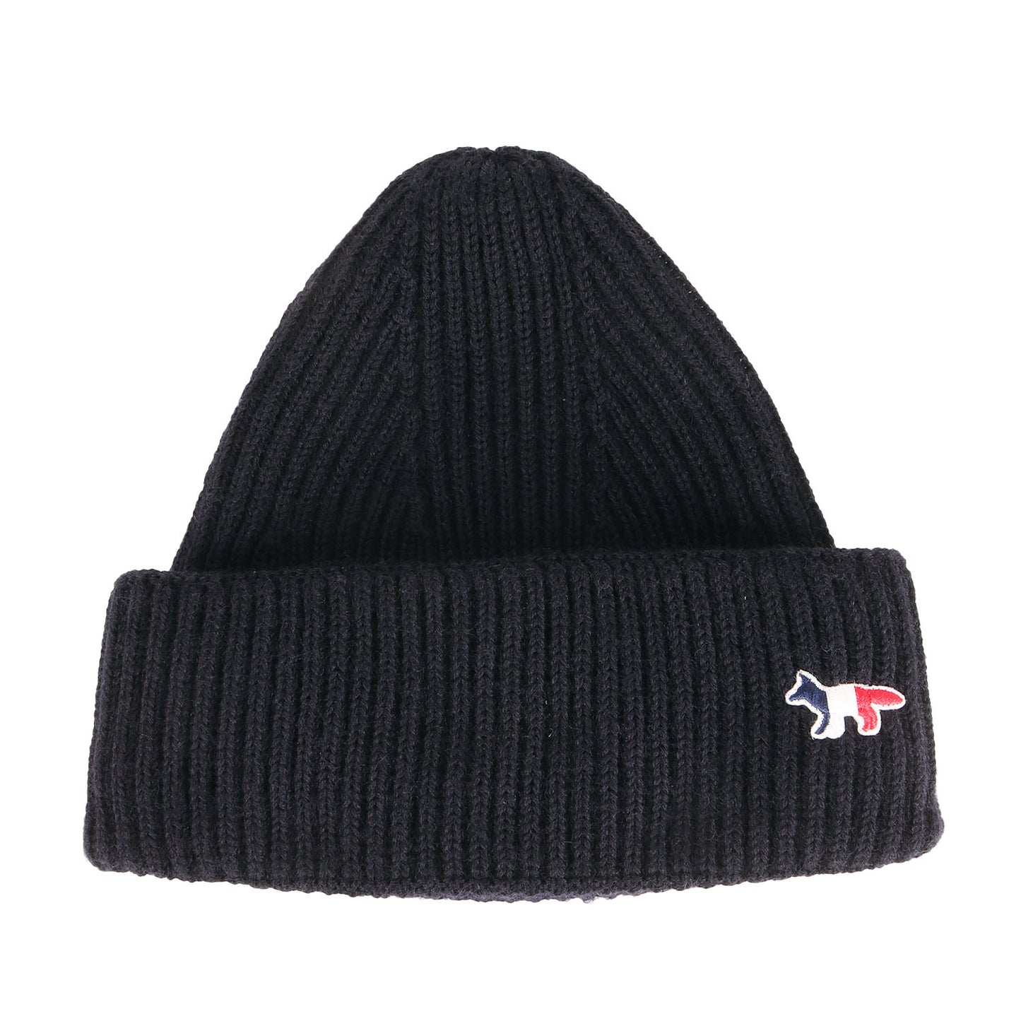 トリコロール フォックス パッチ 刺繍 ビーニー (DU06120KT1022)
