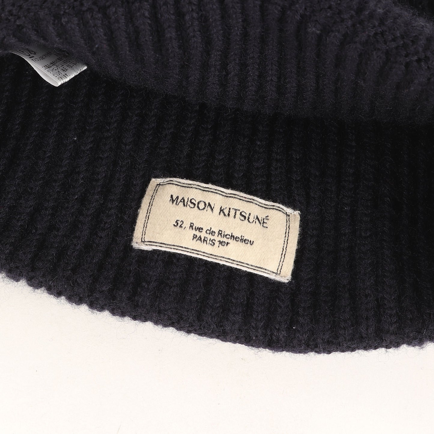 トリコロール フォックス パッチ 刺繍 ビーニー (DU06120KT1022)