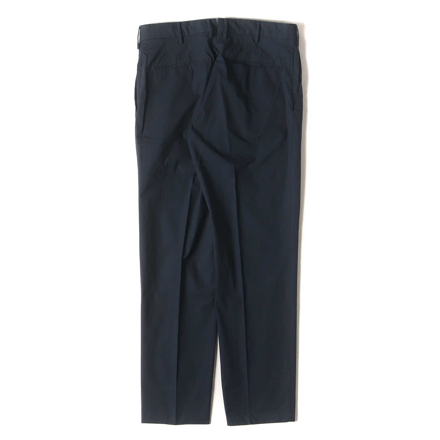 ストレッチ サマーポプリン テーパード トラウザー スラックス パンツ / SLIM FIT