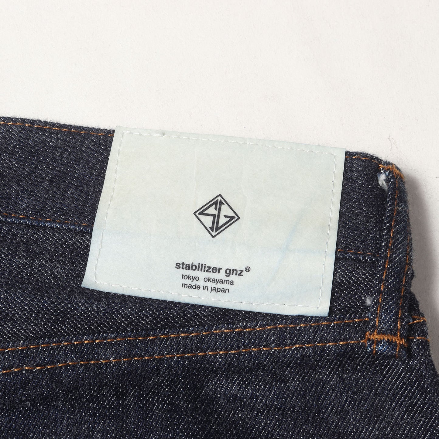 25SS テーパード セルビッジ デニム パンツ (selvedge wide tapered 0-13) / GNZ