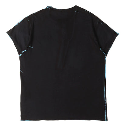メッセージ ヘンリーネック Tシャツ / POUR HOMME