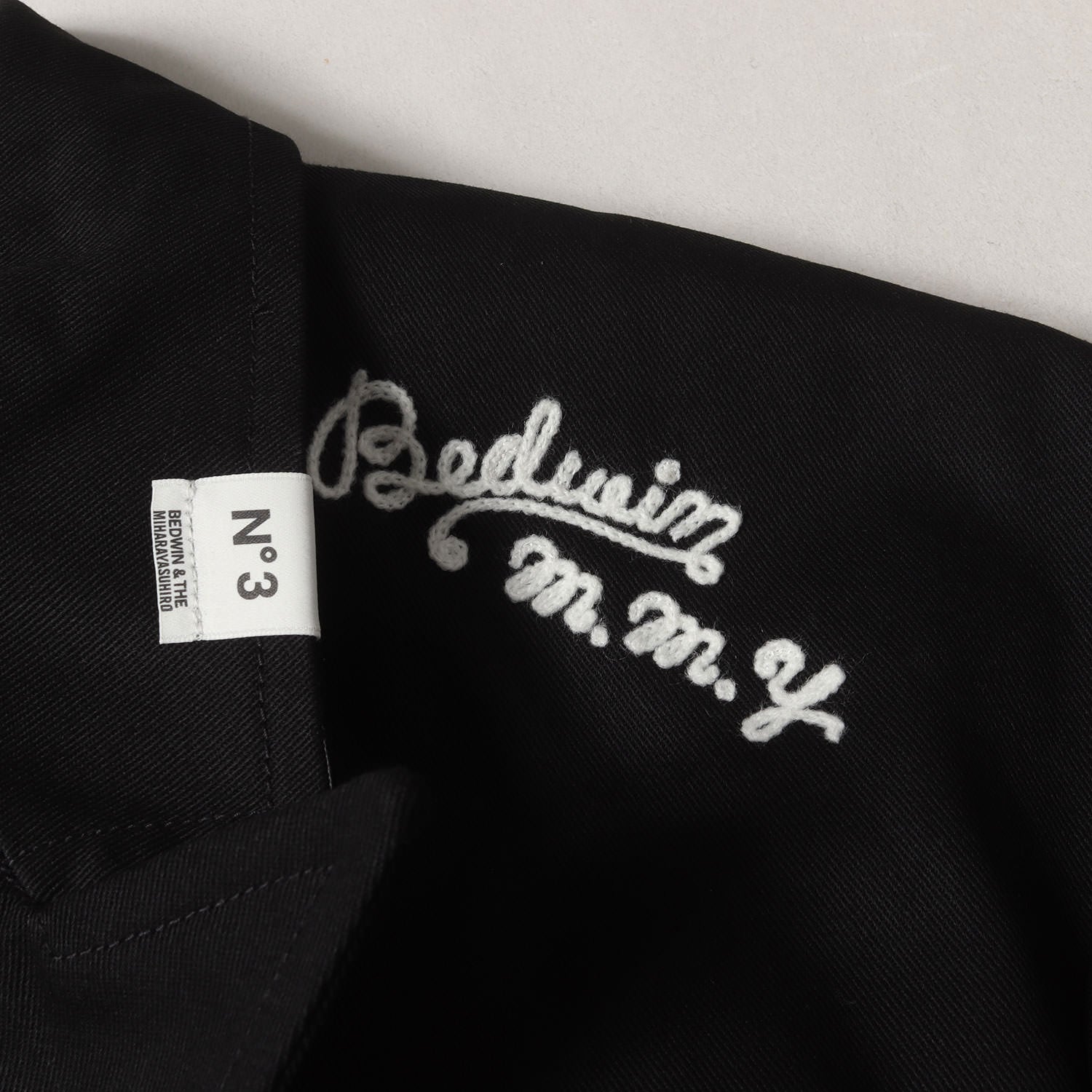 MIHARA YASUHIRO ミハラヤスヒロ ジャケット ブラック 黒 サイズ:44 | 25AW Dickies × BEDWIN ダブルブレスト T/Cツイル テーラード ジャケット (Double-Breasted Jacket C15JK014) | アウター ブルゾン 上着【メンズ】【中古】【新品同様】【K4641】 25AW × Dickies × BEDWIN ダブルブレスト T/Cツイル テーラード