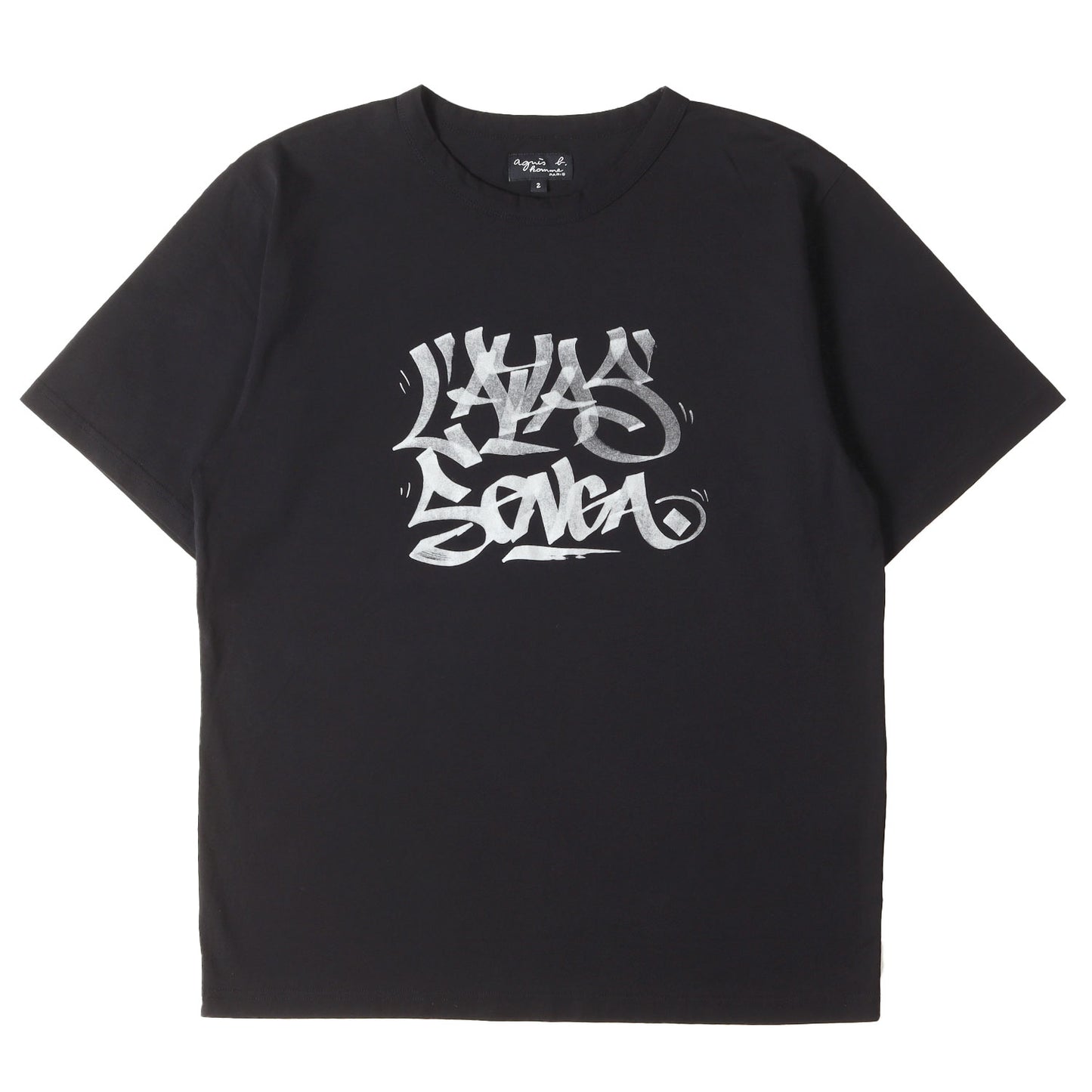 25SS L'ATLAS グラフィックロゴ Tシャツ (graphic-print T-shirt) / homme