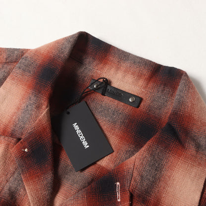 25AW オンブレチェック フランネル シャツ (C.Flannel Ombre Open Collar SH 2509-5004)