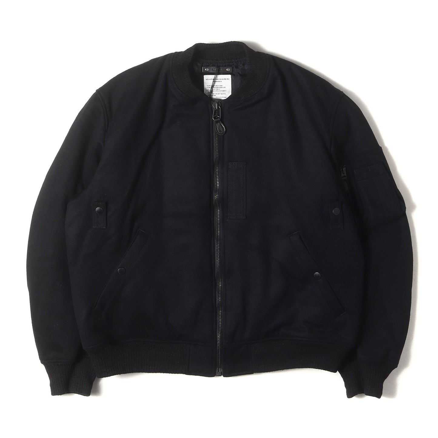 25AW メルトン ボンバージャケット (WOOL MELTON BOMBER JKT 2511-9001)