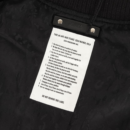 25AW メルトン ボンバージャケット (WOOL MELTON BOMBER JKT 2511-9001)