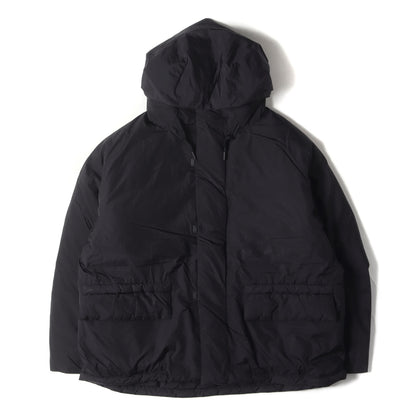 フーデッド ソフト ナイロン ダウンジャケット (SOUVENIR HUNTER S/L EVAPOD tt-104SL-EVA)