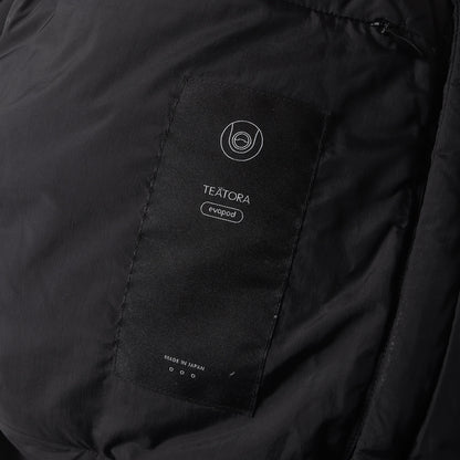 フーデッド ソフト ナイロン ダウンジャケット (SOUVENIR HUNTER S/L EVAPOD tt-104SL-EVA)
