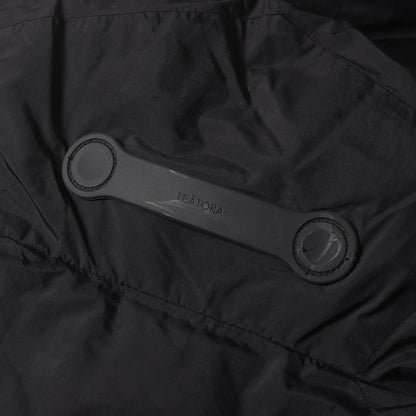 フーデッド ソフト ナイロン ダウンジャケット (SOUVENIR HUNTER S/L EVAPOD tt-104SL-EVA)