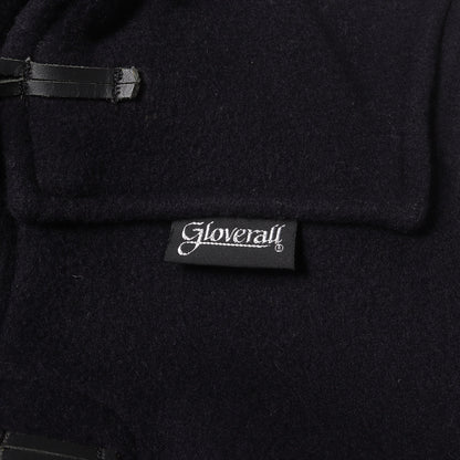 00s × Gloverall レザースリーブ 切替 メルトン ダッフルコート (WB-C004)