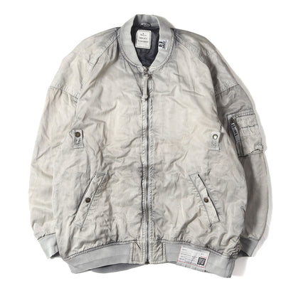 24SS スーパービッグ フライト ジャケット (SUPER BIG FLIGHT JACKET B12BL012)