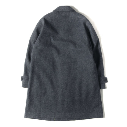 メランジ メルトン ステンカラー コート (SOUTIEN COLLAR COAT 21WCM-C06107)