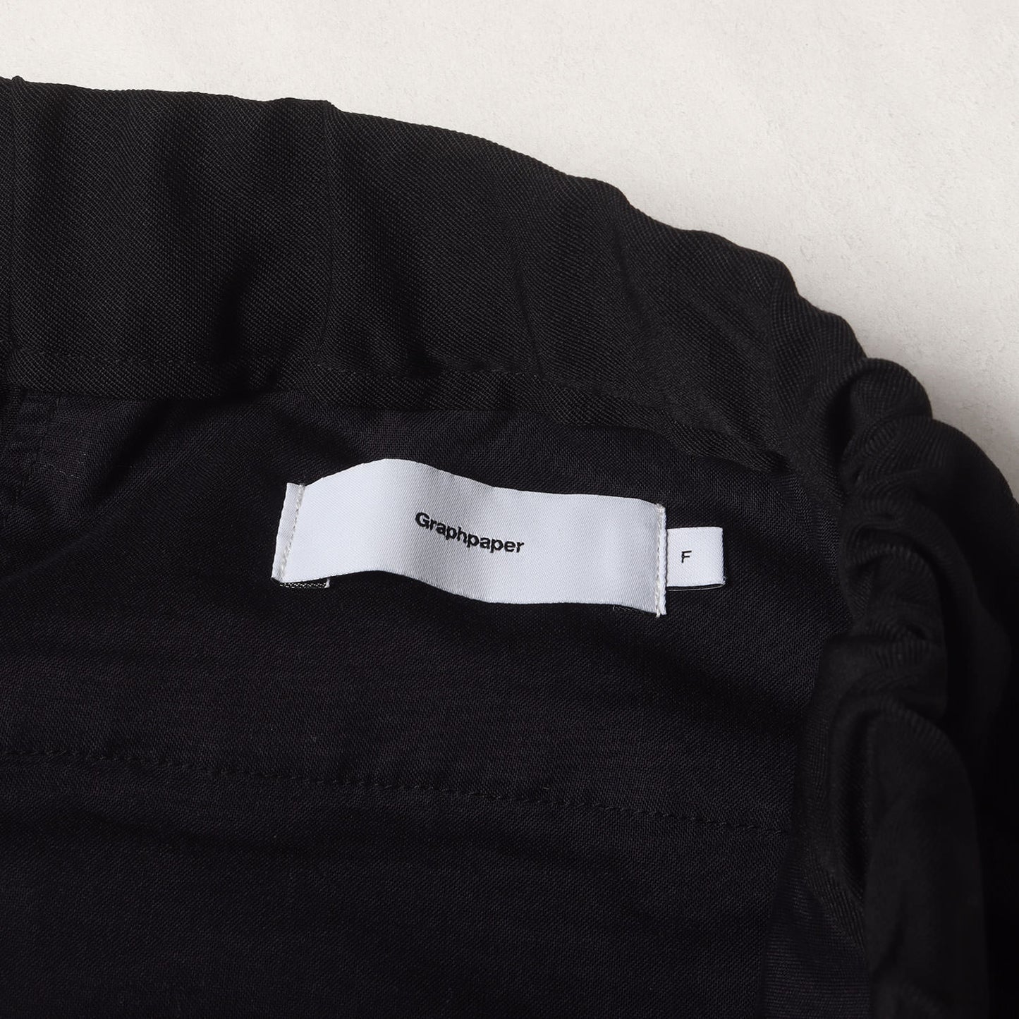 テーパード セルビッチ ウール コックパンツ (Selvage Wool Cook Pants GM194-40502B)