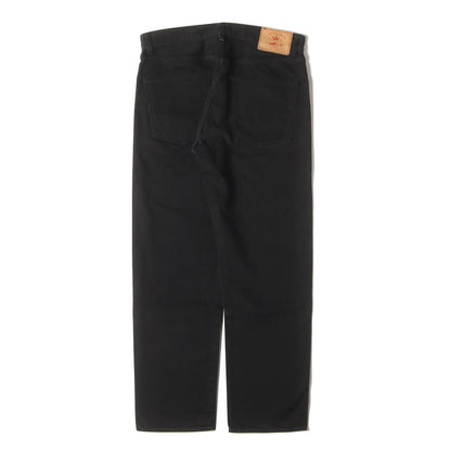 23AW テーパード ブラックピケ パンツ (11618 Z PIQUE 530-582-12 W23)