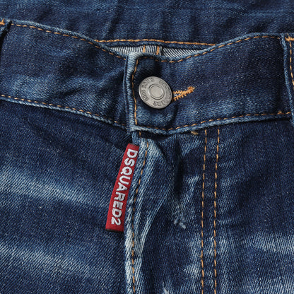23SS ヴィンテージ リペア加工 ストレッチ デニム スキニー パンツ (COOL GUY JEAN S71LB1206 S30342)