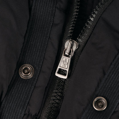 フード付き ストレッチ マットナイロン ダウンジャケット (ARC GIUBBOTTO)