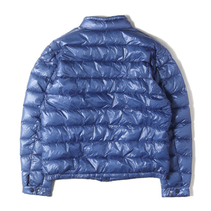 ハイネック スタンドカラー シャイニーナイロン ライト ダウンジャケット (ACORUS GIUBBOTTO 210914037205 53029)