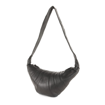 現行モデル クロワッサン ショルダー バッグ (CROISSANT MEDIUM BAG Soft Grained Leather BG0001 LL0018)