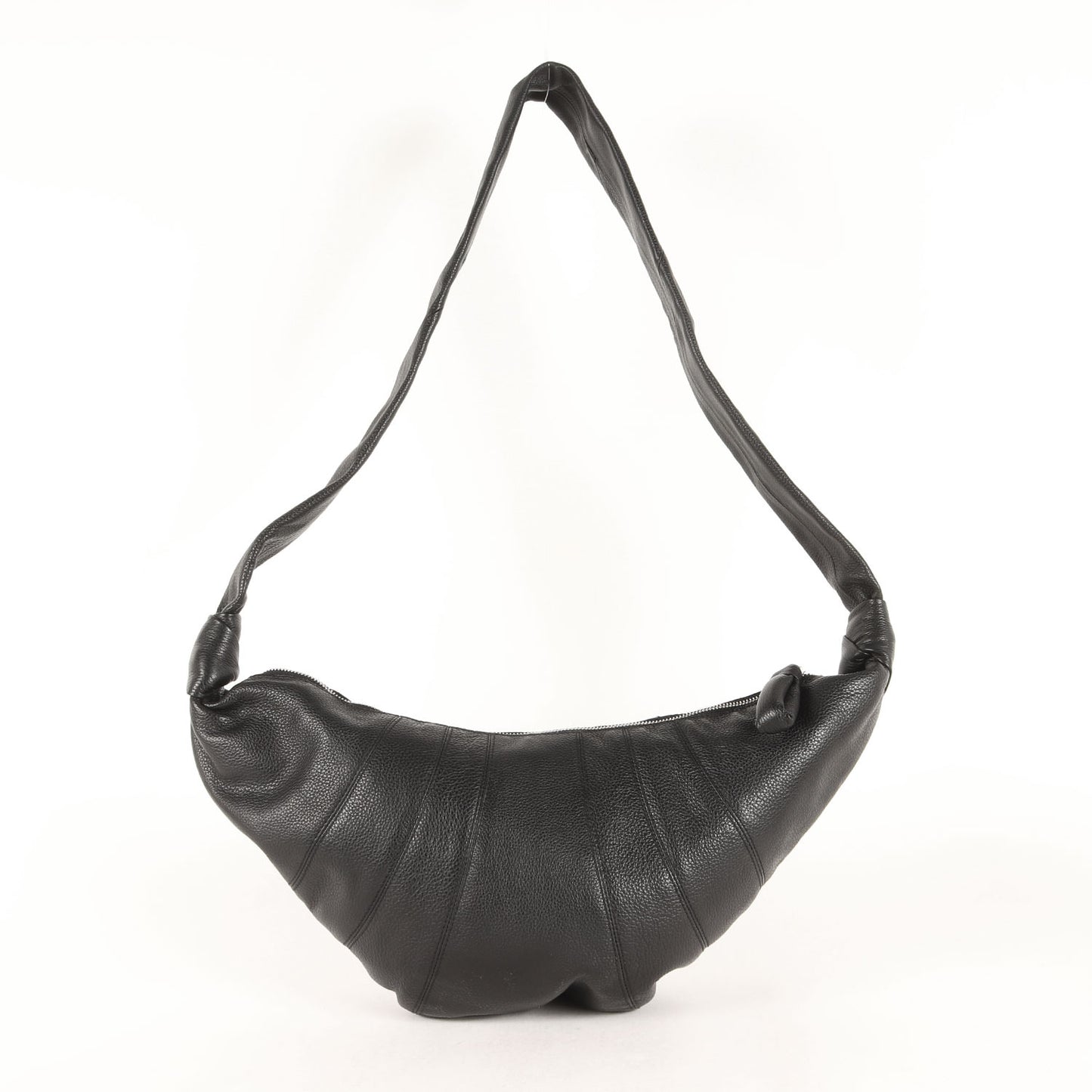 現行モデル クロワッサン ショルダー バッグ (CROISSANT MEDIUM BAG Soft Grained Leather BG0001 LL0018)