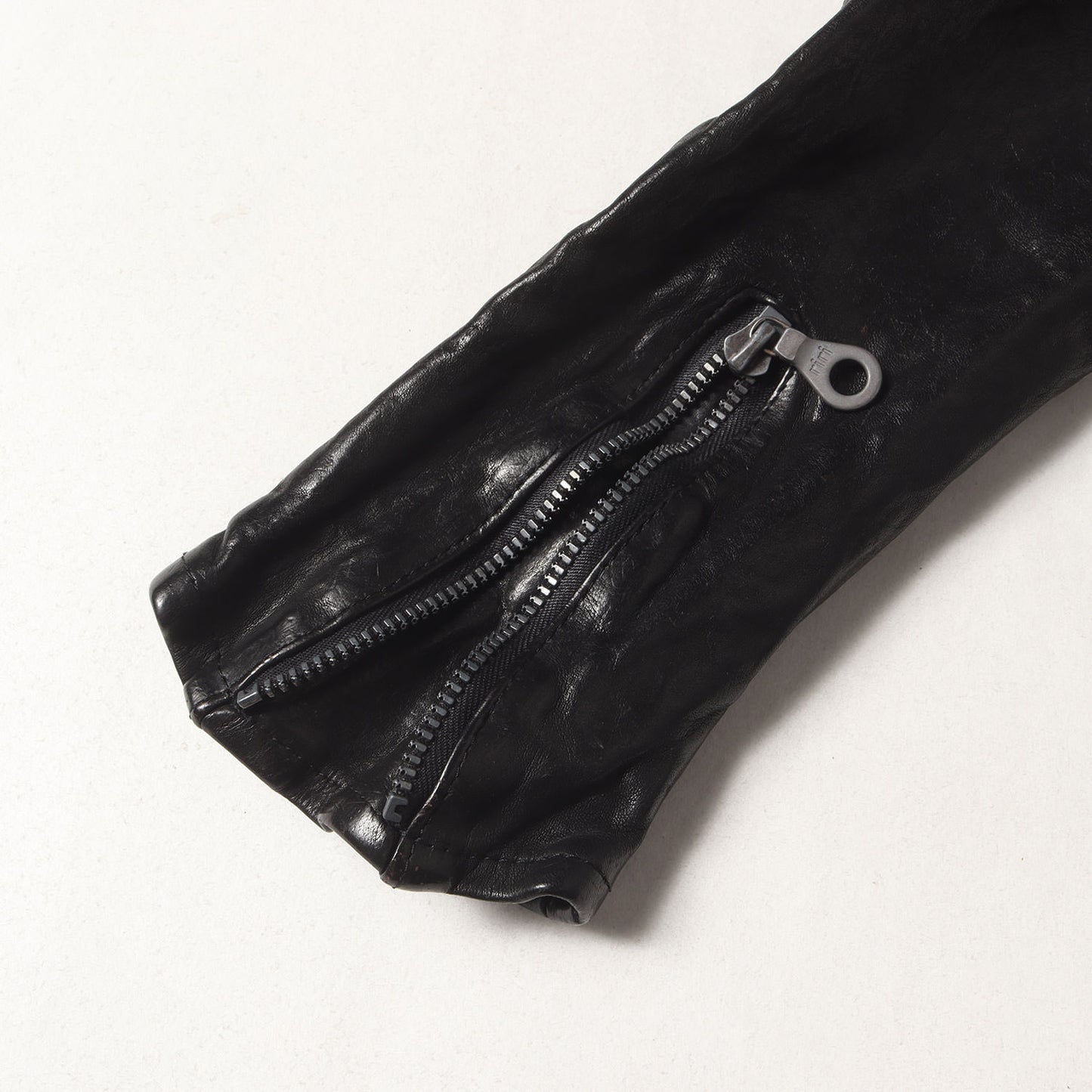 製品染め イタリアン ダブルショルダー ダブルブレスト ライダース ジャケット (1254-02) / ISAMU KATAYAMA