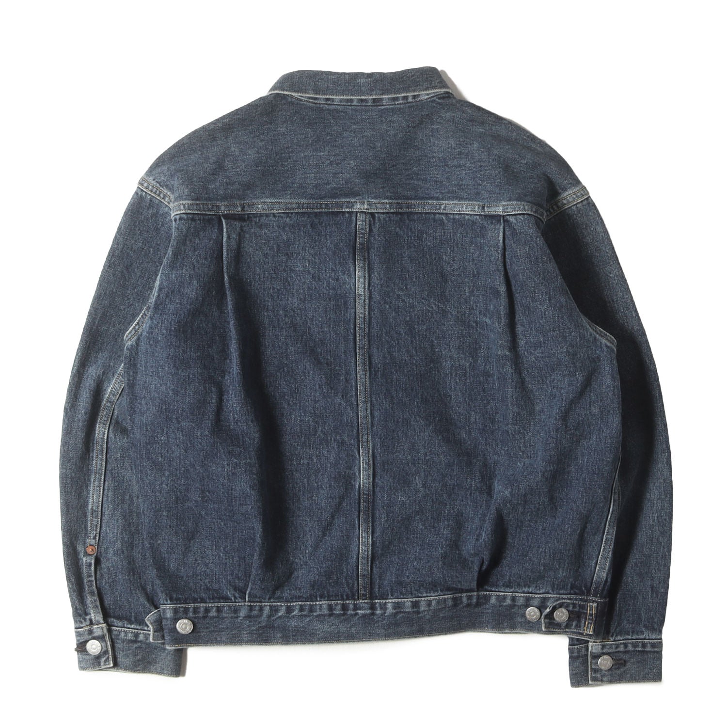 23SS ヴィンテージ加工 セカンド デニム トラッカー ジャケット