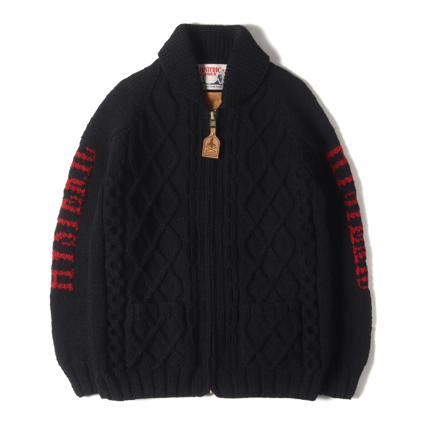 × CANADIAN SWEATER COMPANY カウチン ニット ジップ カーディガン (02183ND04)