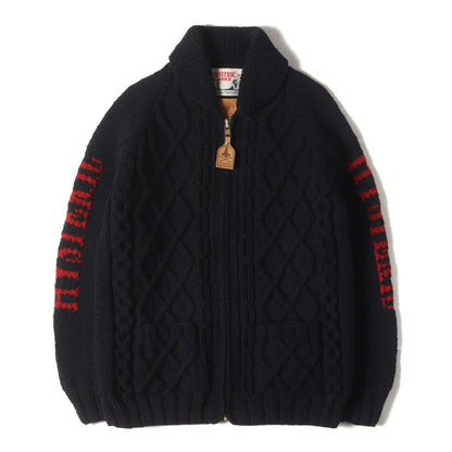 × CANADIAN SWEATER COMPANY カウチン ニット ジップ カーディガン (02183ND04)