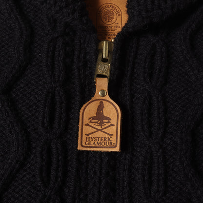 × CANADIAN SWEATER COMPANY カウチン ニット ジップ カーディガン (02183ND04)